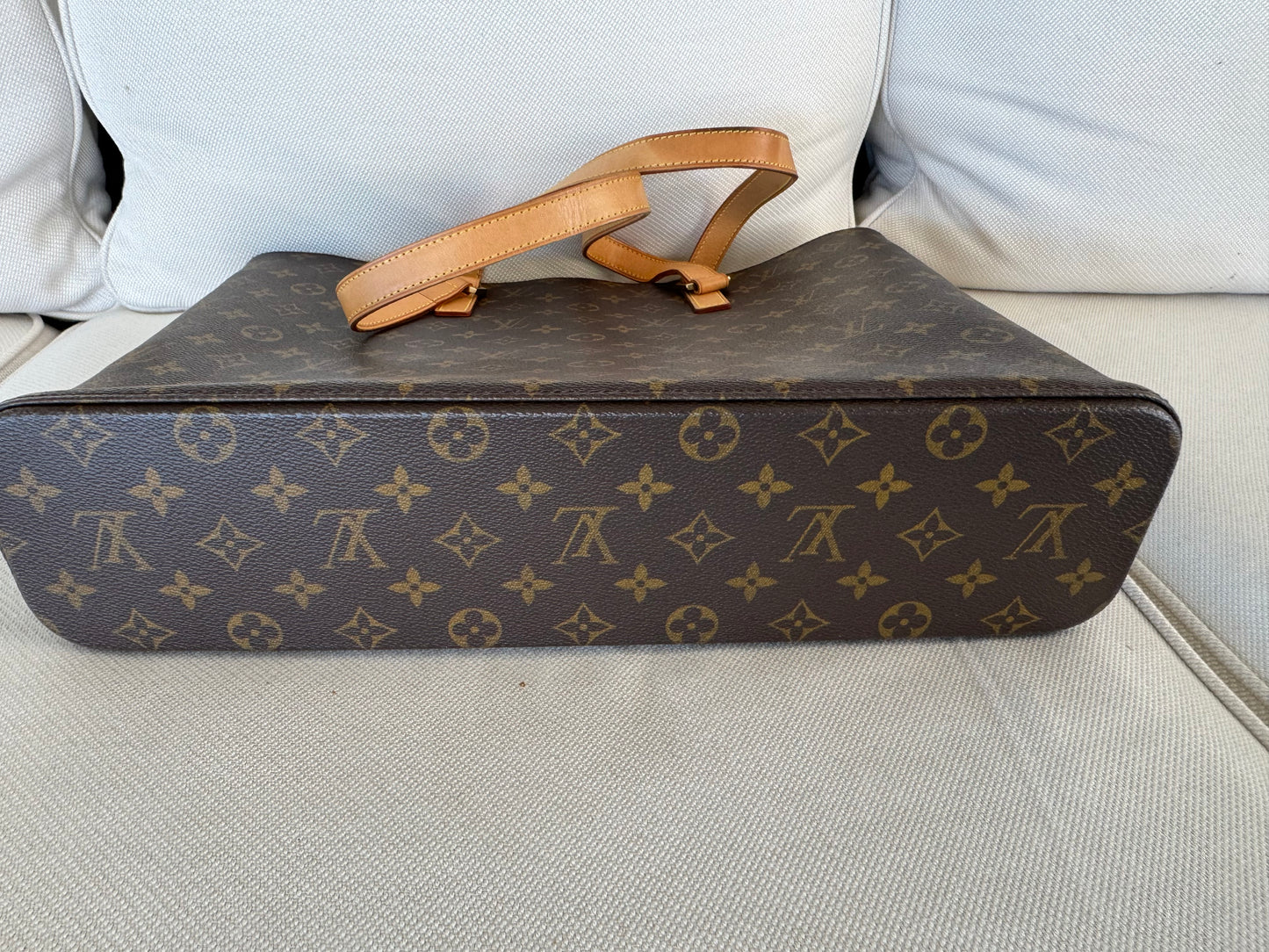 Louis Vuitton Luco Tote Brown Leather