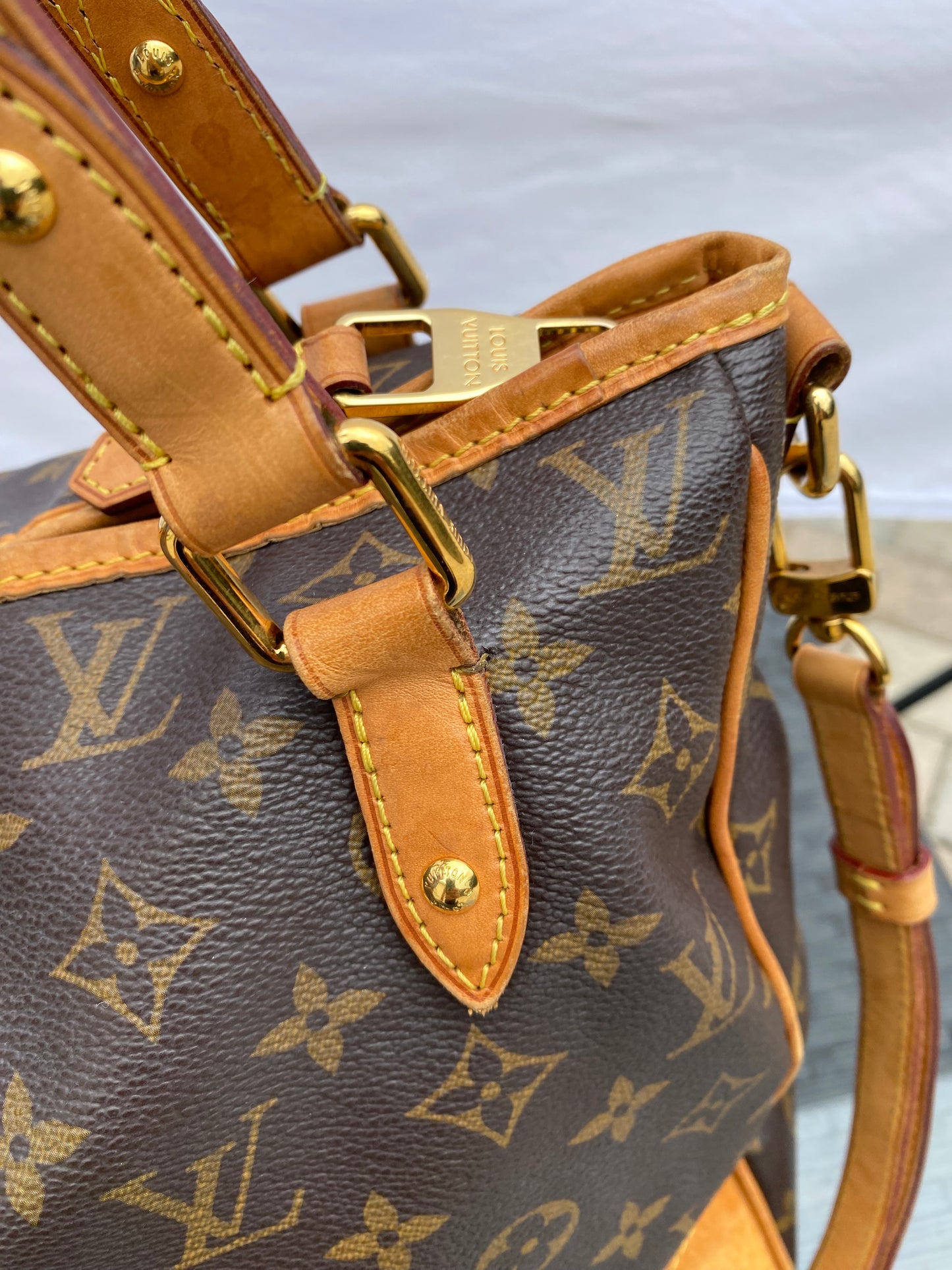 Louis Vuitton Estrela Shoulder Bag MM Brown Monogram Canvas