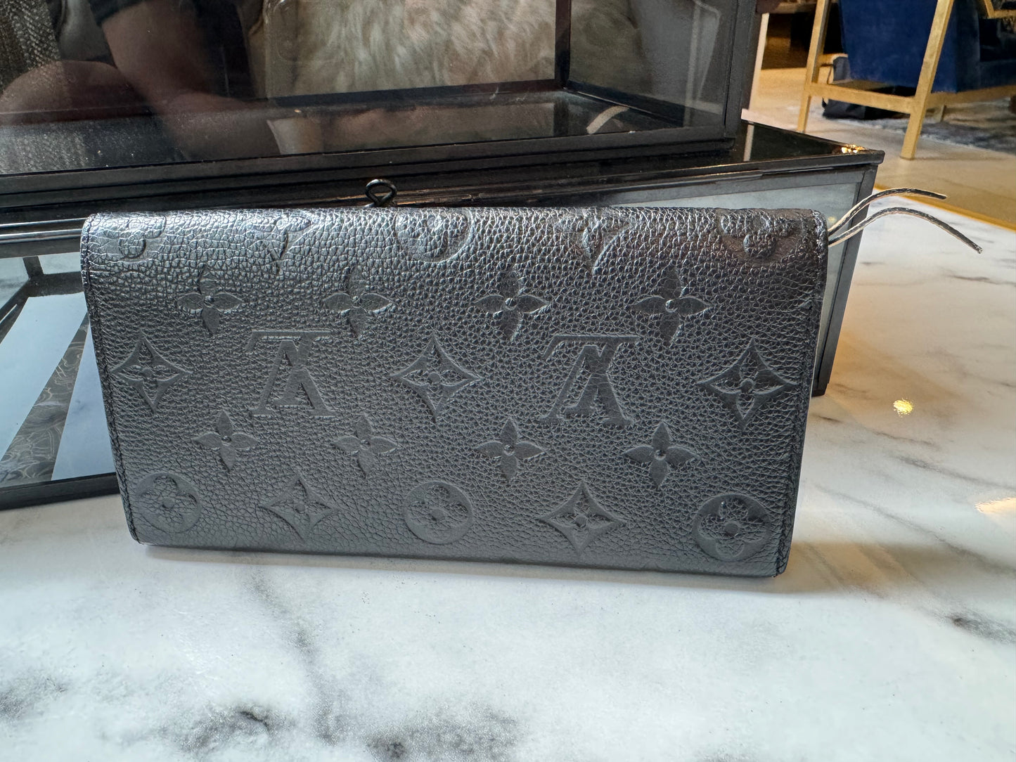 Louis Vuitton Emilie Empreinte Long Wallet Portefeuille