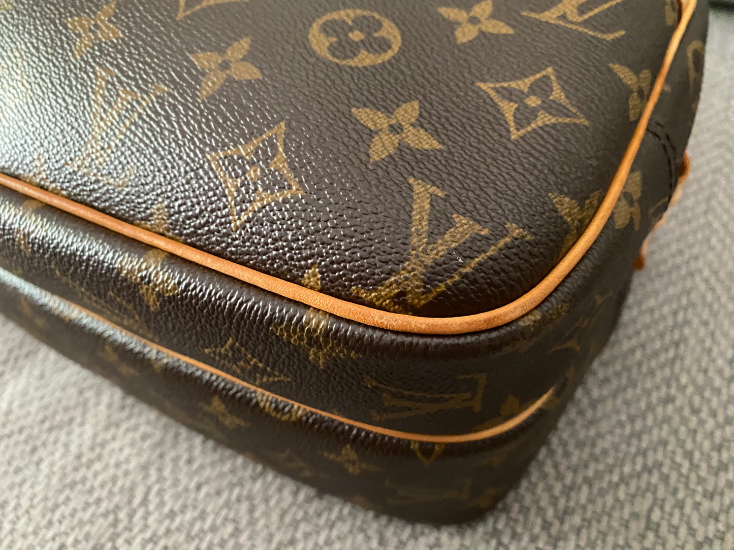Louis Vuitton LV Crossbody bag Reporter PM Brown Monogram