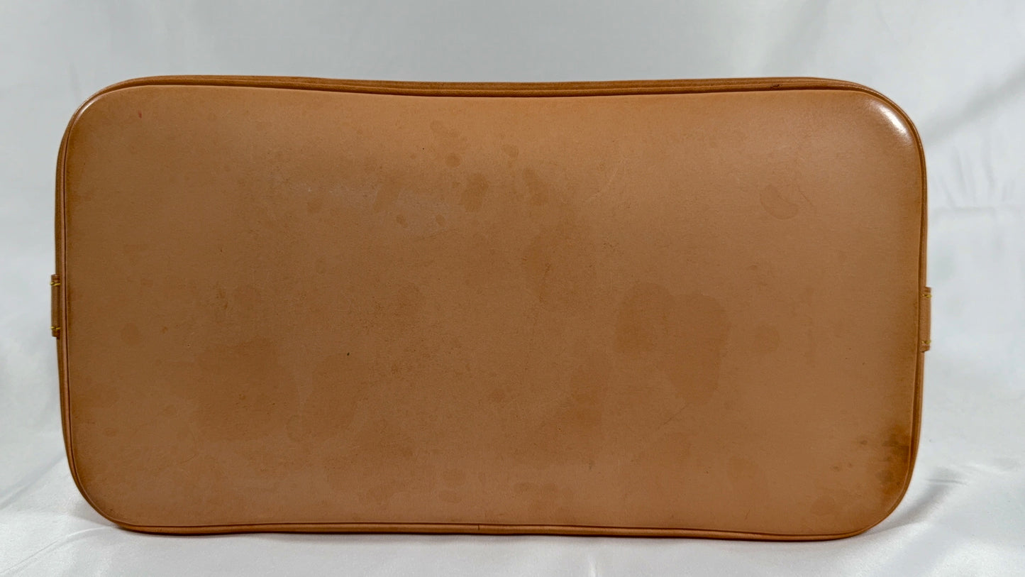 Louis Vuitton Alma Hand Bag PM Brown Monogram Canvas