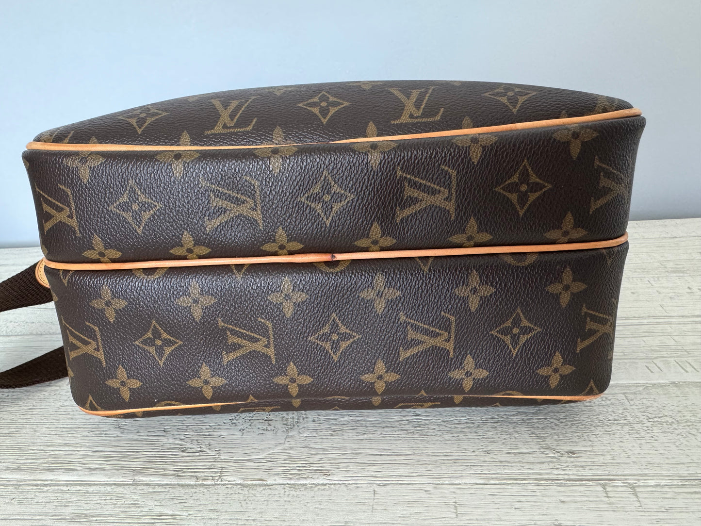 Louis Vuitton LV Reporter PM Crossbody Messenger Bag Brown Monogram
