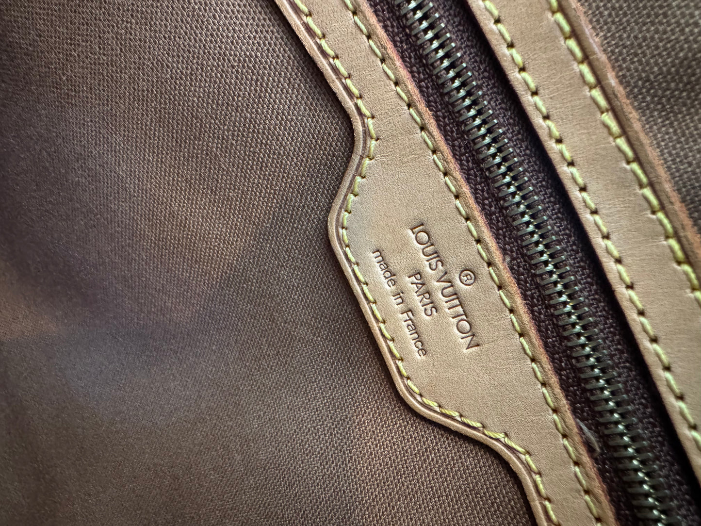Louis Vuitton Cabas Piano Tote Brown Monogram Canvas