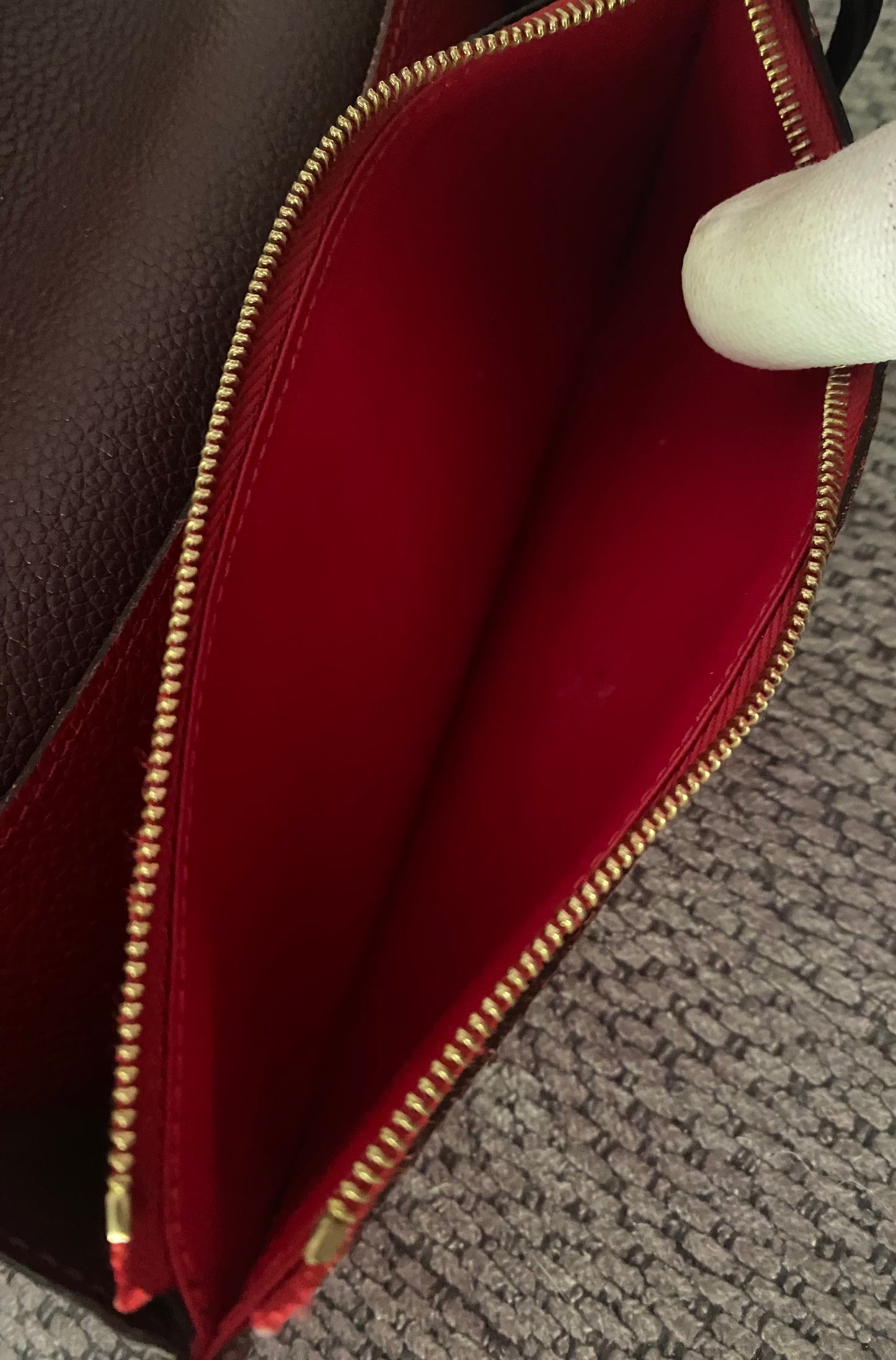 Louis Vuitton Monogram Empreinte Emily Long Bifold Wallet