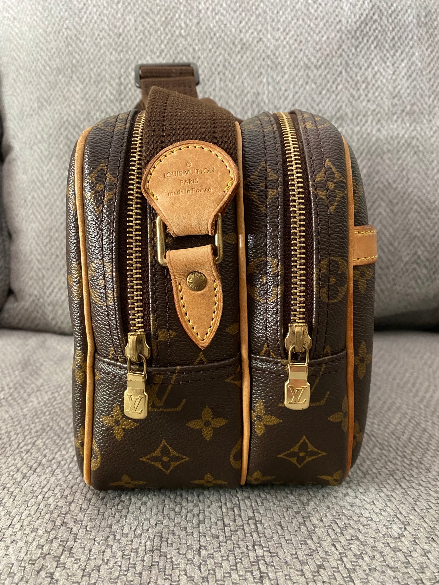 Louis Vuitton LV Crossbody bag Reporter PM Brown Monogram