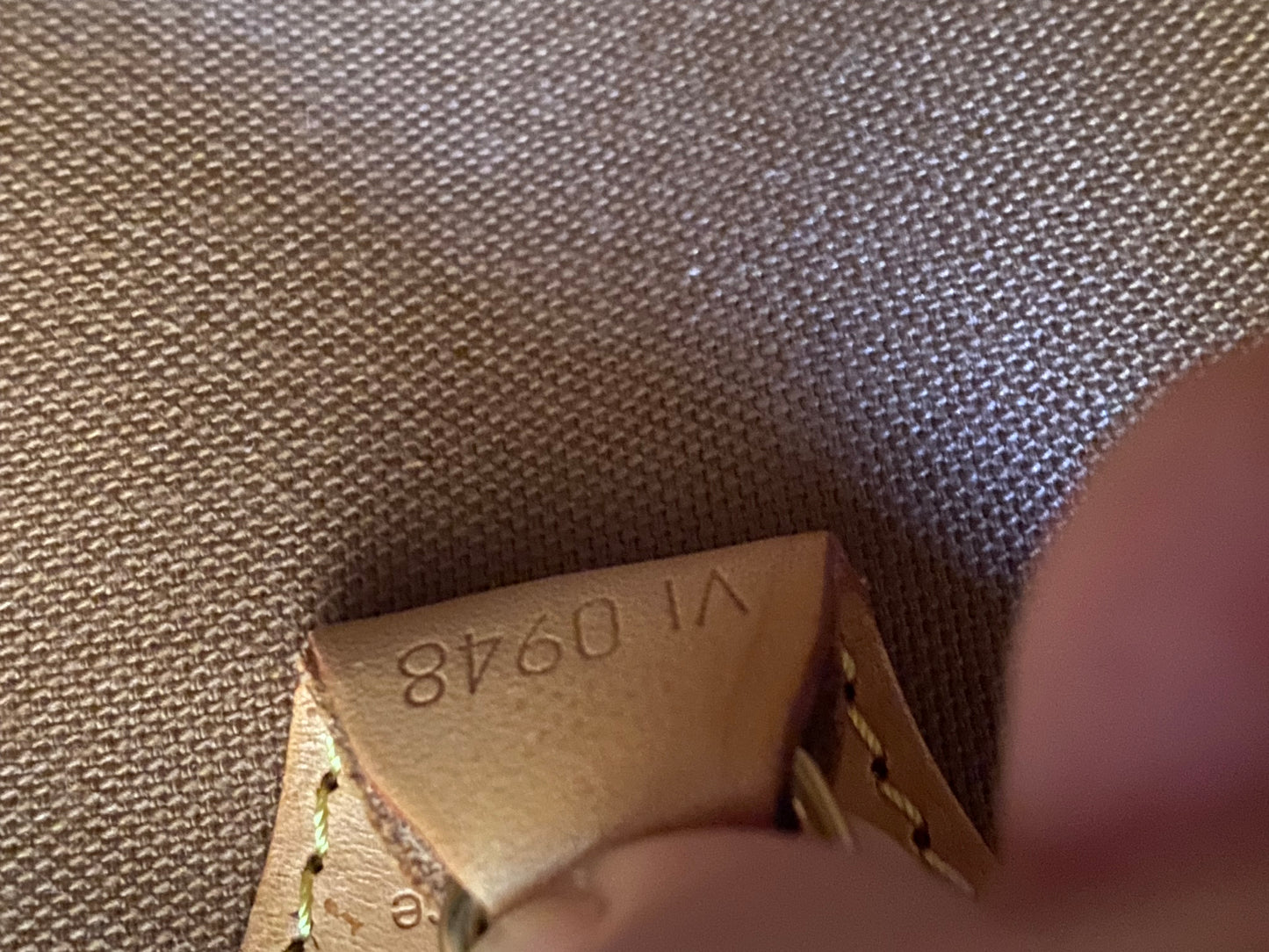 Louis Vuitton Ellipse GM Shoulder Bag Brown Canvas