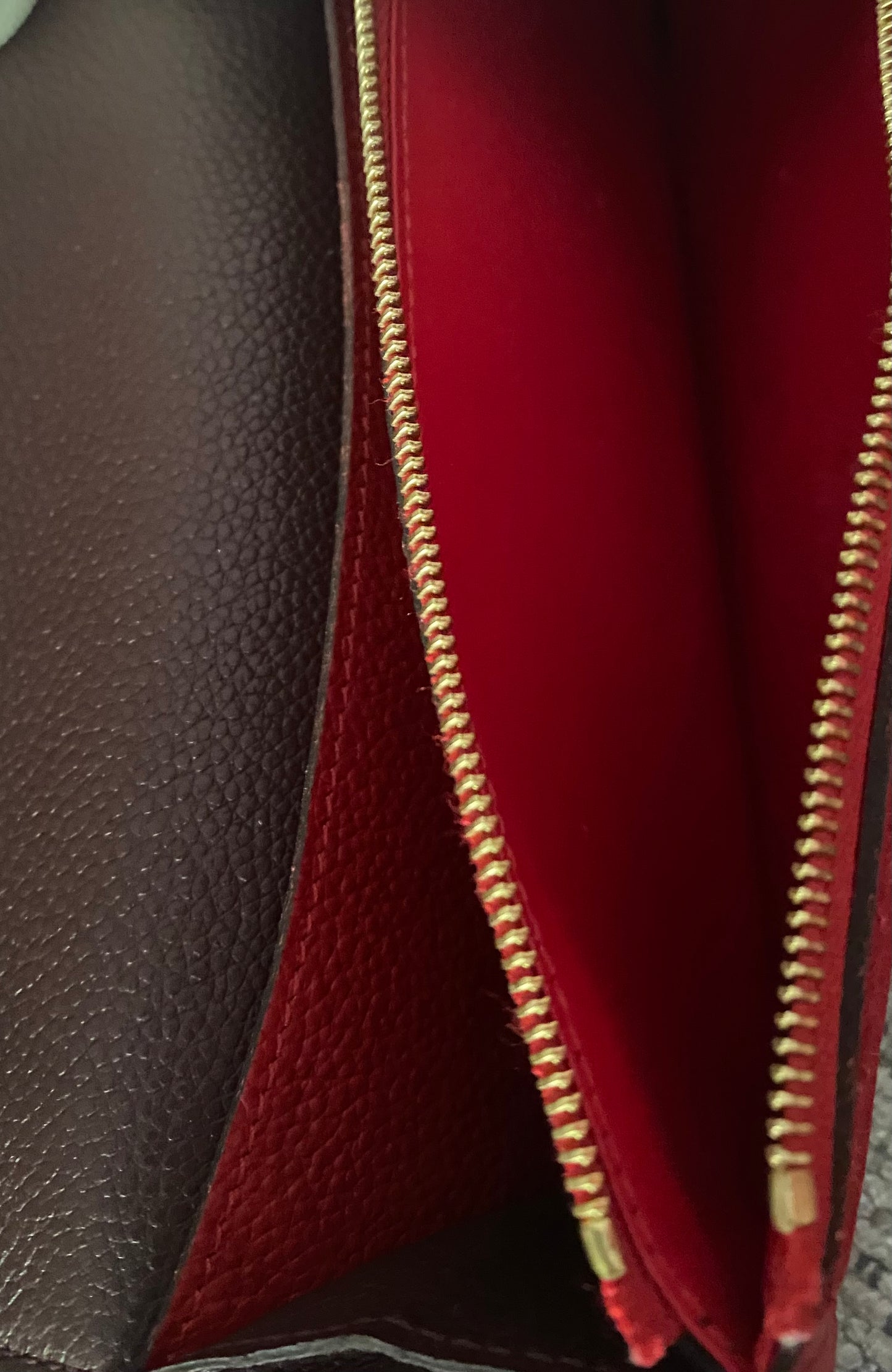 Louis Vuitton Monogram Empreinte Emily Long Bifold Wallet
