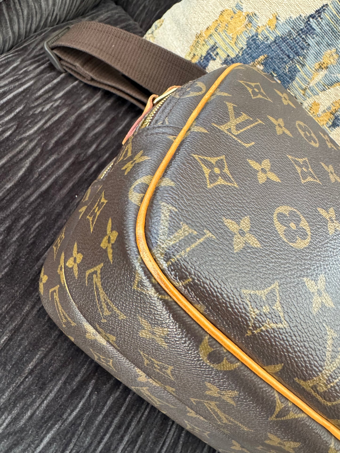 Louis Vuitton LV Crossbody bag Reporter PM Brown Monogram