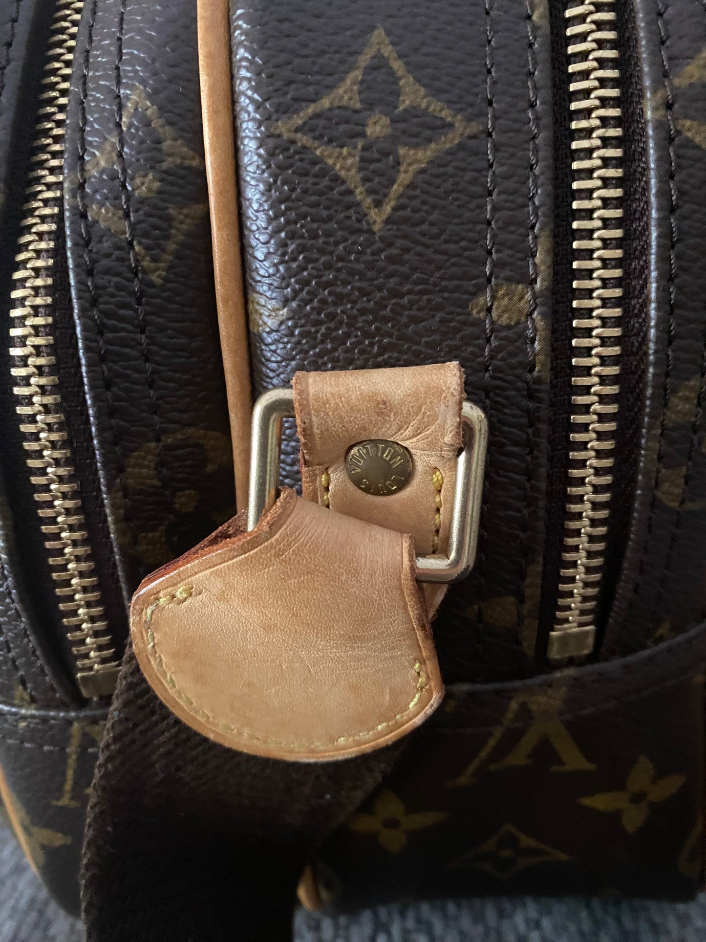 Louis Vuitton Reporter PM Messenger Crossbody Bag Brown Monogram
