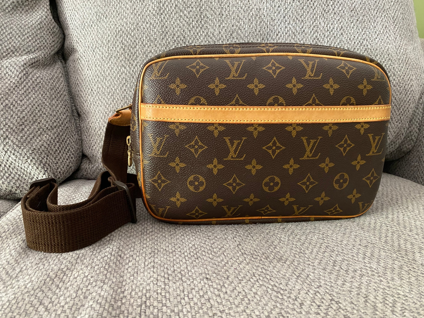 Louis Vuitton LV Crossbody bag Reporter PM Brown Monogram