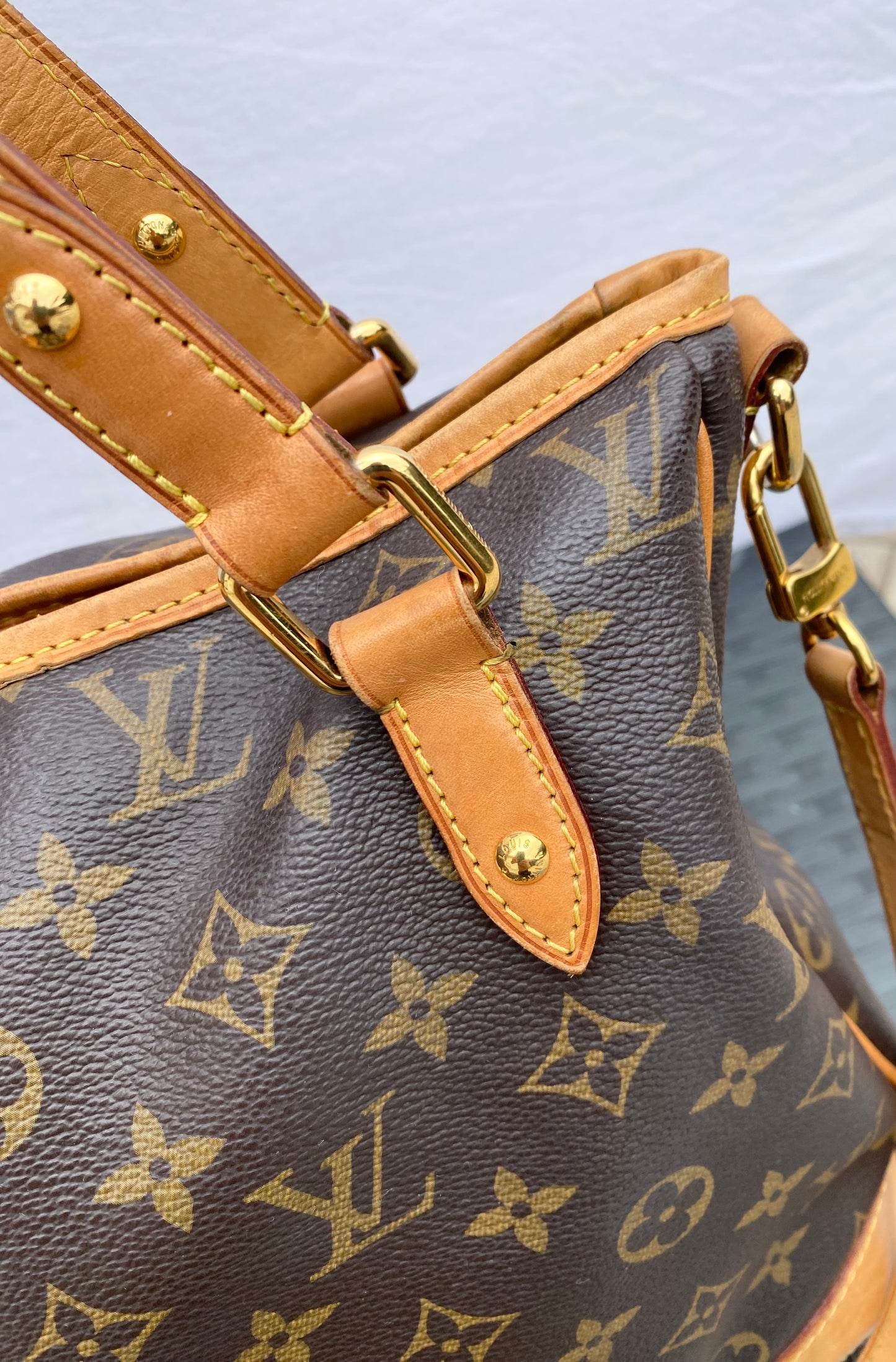Louis Vuitton Estrela Shoulder Bag MM Brown Monogram Canvas