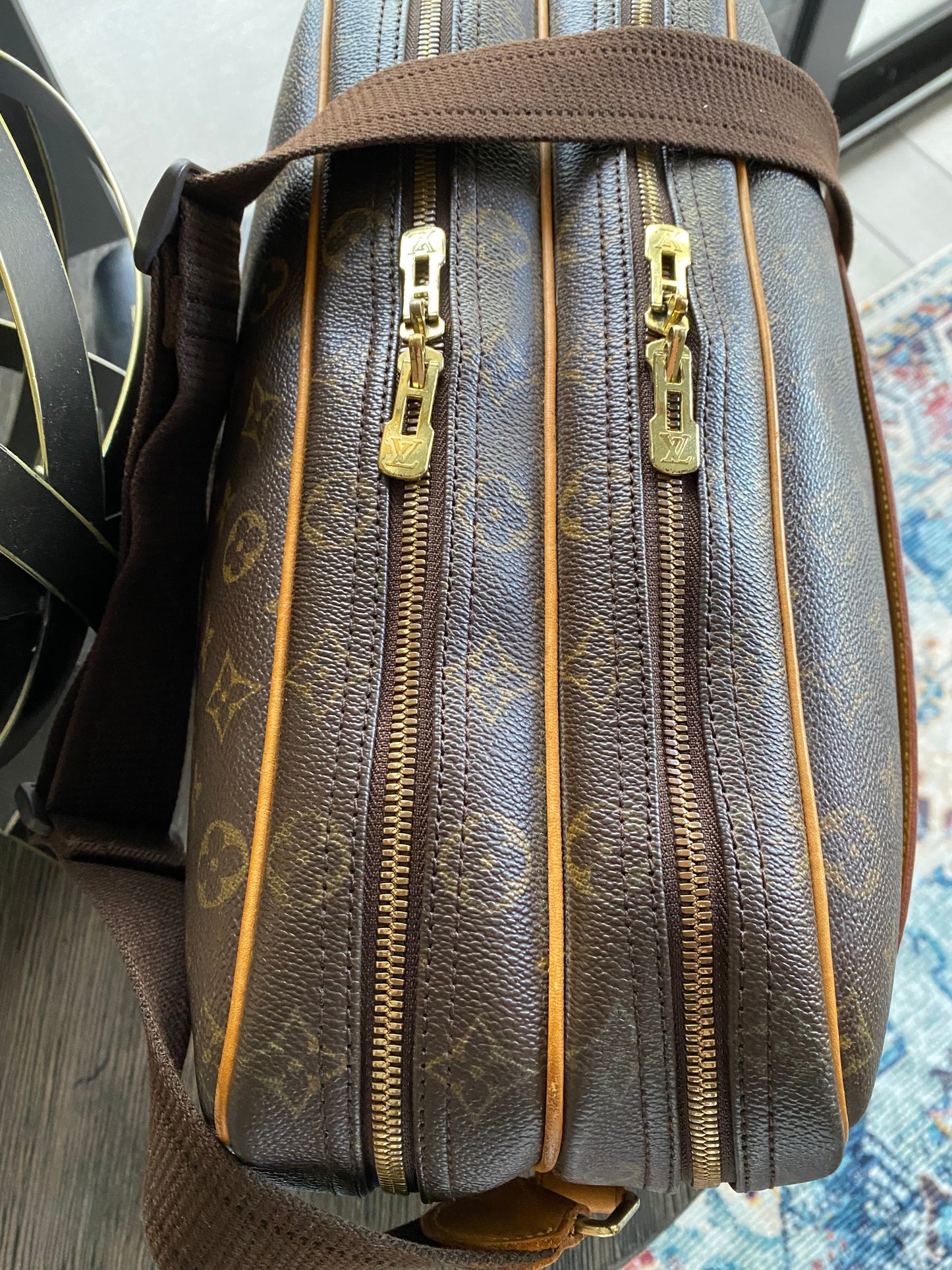 Louis Vuitton Crossbody bag Reporter GM Brown Monogram