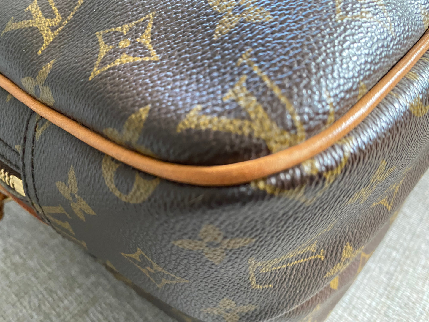 Louis Vuitton LV Reporter PM Crossbody Messenger Bag Brown Monogram