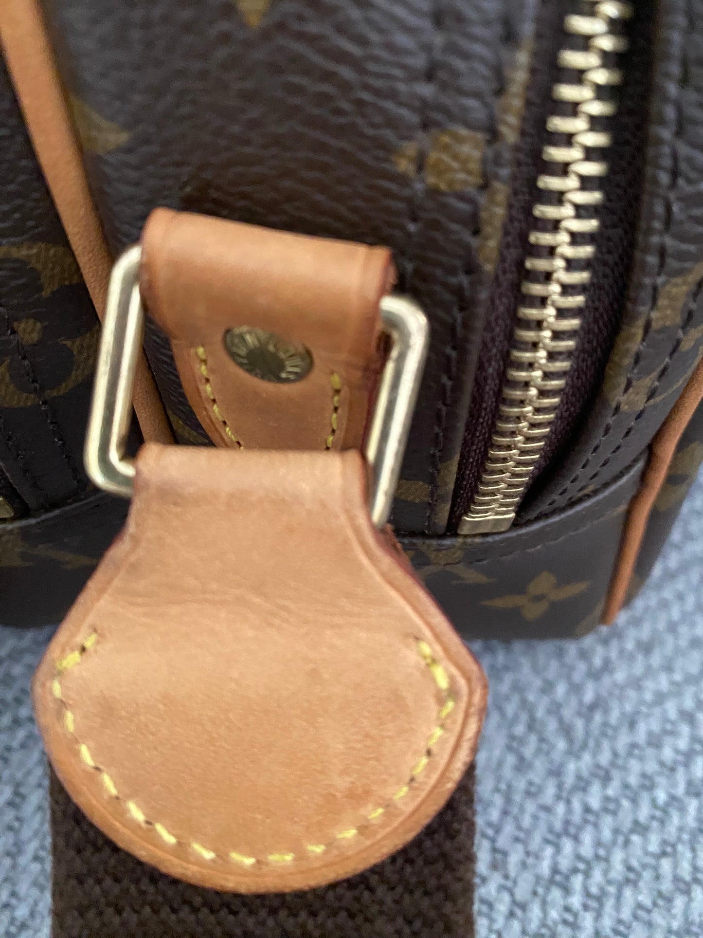 Louis Vuitton Reporter PM Crossbody Messenger Bag Brown Monogram Canvas