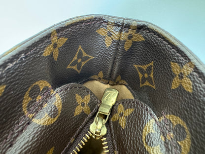 Louis Vuitton LV Luco Brown Monogram Canvas & Leather Tote Bag