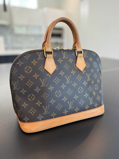 Louis Vuitton Alma PM Bag Brown Monogram Canvas