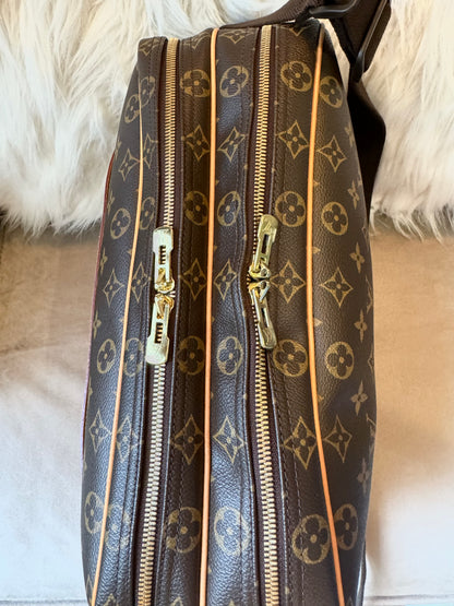 Louis Vuitton Reporter GM Messenger Crossbody Travel Bag Brown Monogram Canvas