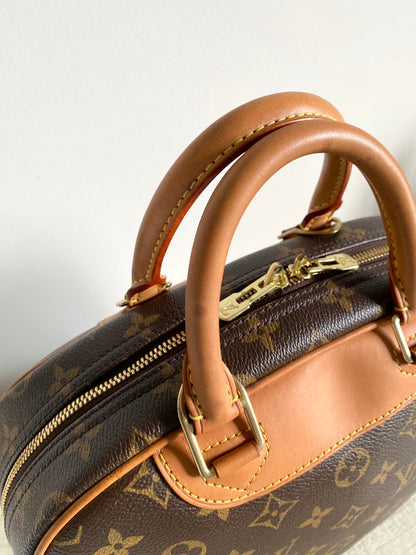 Louis Vuitton Trouville Brown Monogram Mini Handbag