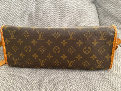 Louis Vuitton Popincourt Shoulder Bag Brown Canvas