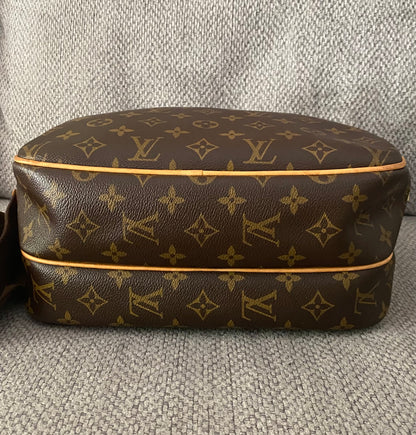Louis Vuitton Reporter PM Messenger Crossbody Bag Brown Monogram