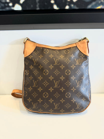 Louis Vuitton Odeon Shoulder Bag PM Brown Canvas