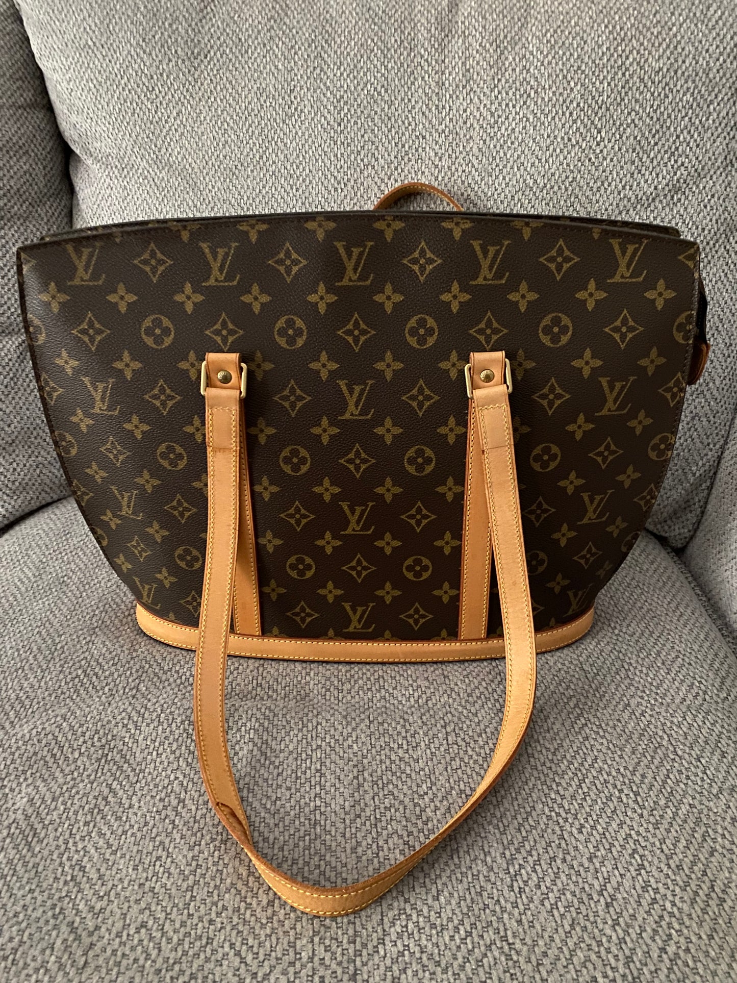 Louis Vuitton Babylone Tote Brown Canvas
