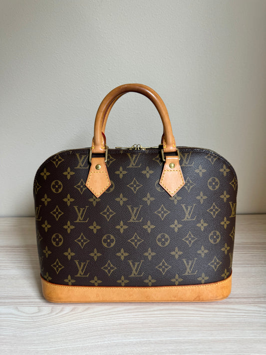 Louis Vuitton Alma PM Handbag Monogram Canvas