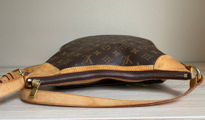 Louis Vuitton Odeon Shoulder Bag PM Brown Canvas