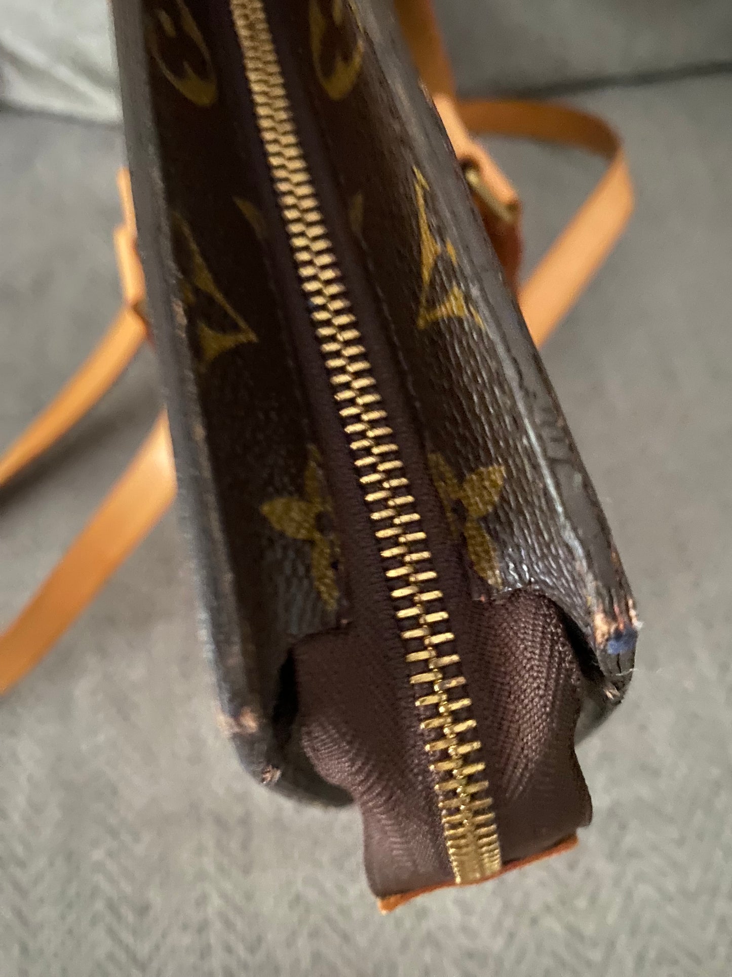 Louis Vuitton Babylone Tote Brown Canvas