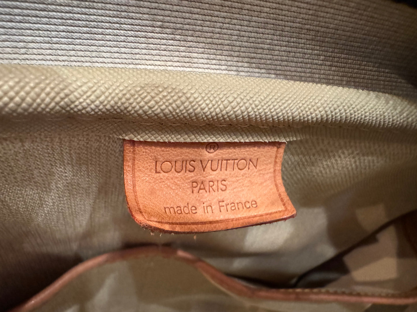 Louis Vuitton LV Hand Bag  Deauville Brown Monogram