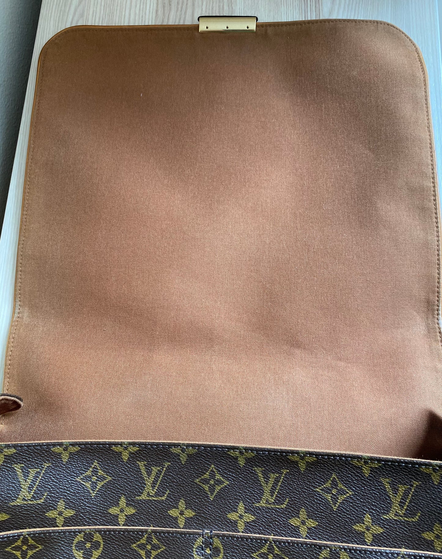 Louis Vuitton Abbesses Messenger Bag Brown Canvas SP0013