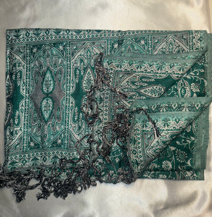 Reversible Pashmina Shawl - Variety Colors (Click to Explore)