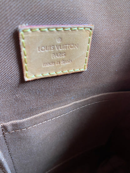 Louis Vuitton Odeon Shoulder Bag PM Brown Canvas