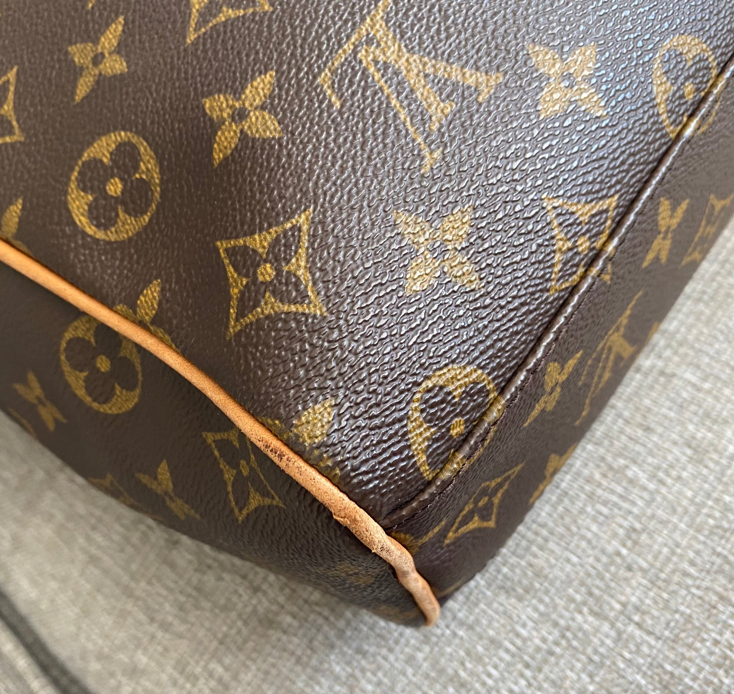 Louis Vuitton Abbesses Messenger Bag Brown Canvas