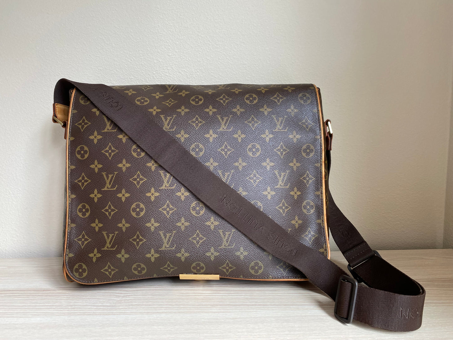 Louis Vuitton Abbesses Messenger Bag Brown Canvas SP0013