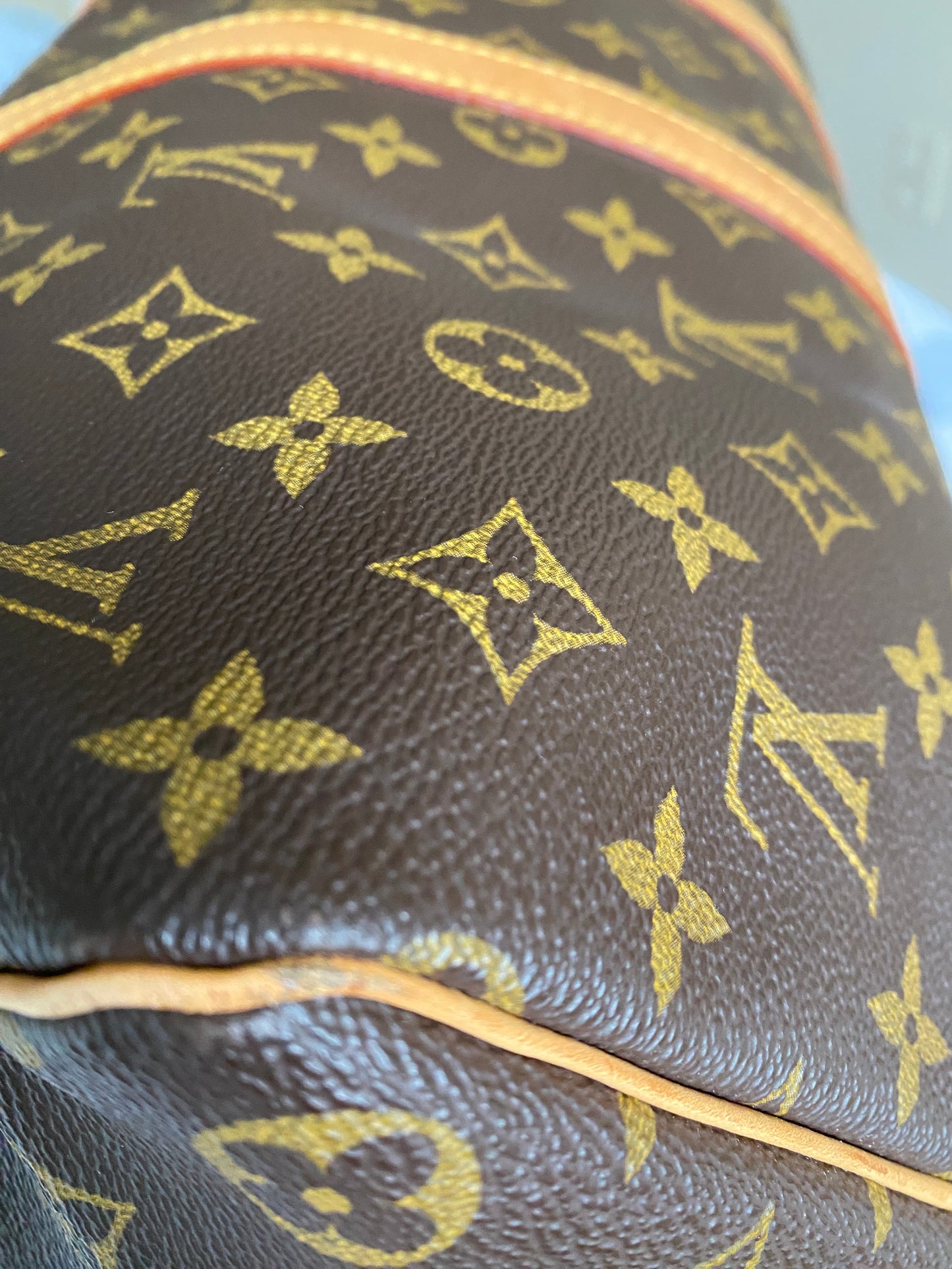 LOUIS VUITTON KEEPALL 45 DUFFLE HANDBAG MONOGRAM