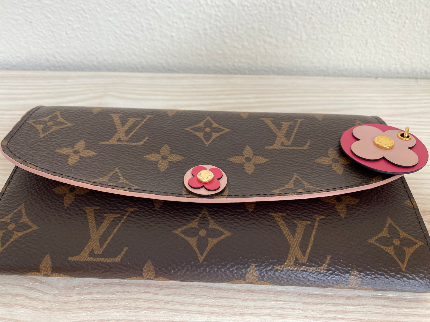 Louis Vuitton Emilie Wallet Limited Edition Blooming Flowers Monogram Canvas