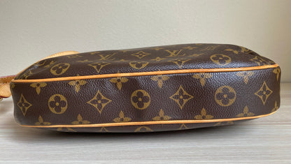 Louis Vuitton Odeon Shoulder Bag PM Brown Canvas