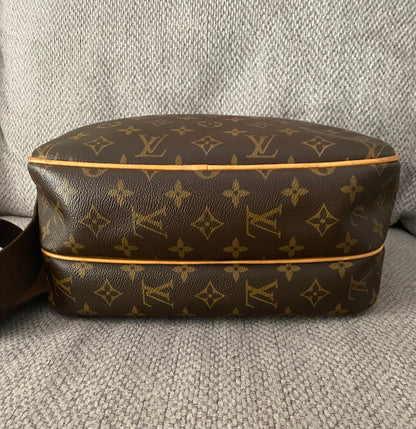 Louis Vuitton Reporter PM Messenger Crossbody Bag Brown Monogram