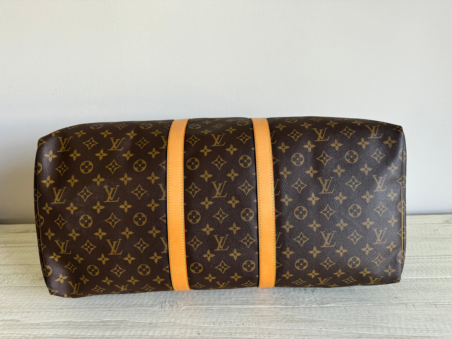 Louis Vuitton Keepall 55 Monogram Duffle Bag