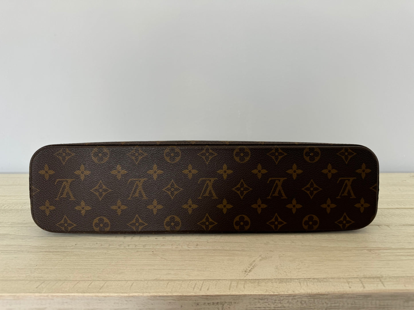 Louis Vuitton LV Luco Brown Monogram Canvas & Leather Tote Bag