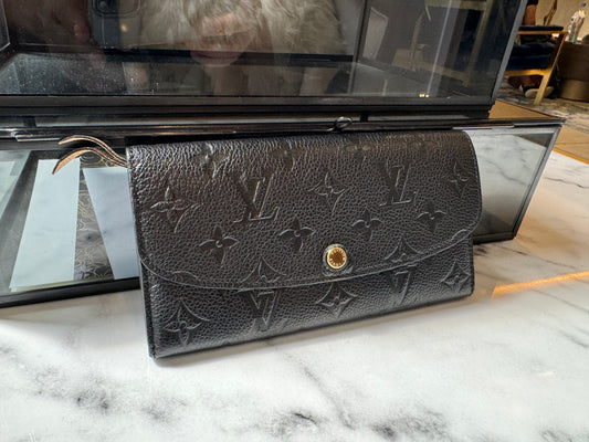 Louis Vuitton Emilie Empreinte Long Wallet Portefeuille