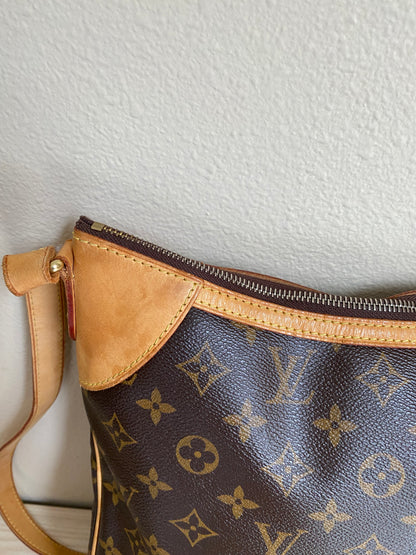 Louis Vuitton Odeon Shoulder Bag PM Brown Canvas