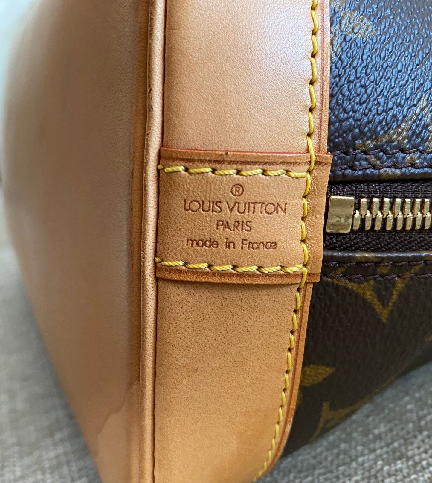 Louis Vuitton Alma Brown Monogram handbag