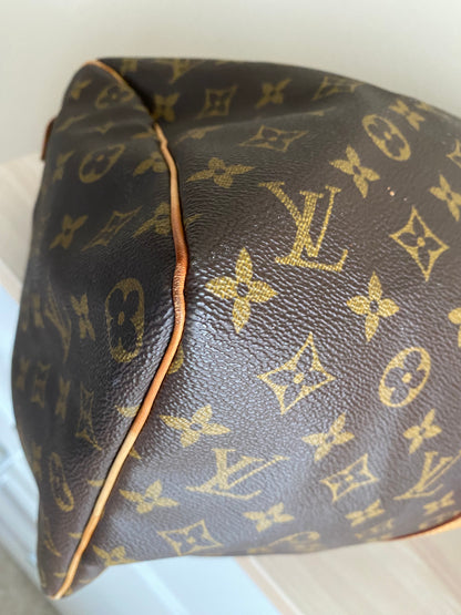 LOUIS VUITTON KEEPALL 45 DUFFLE HANDBAG MONOGRAM