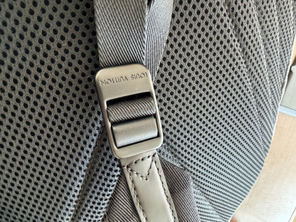 Louis Vuitton Takeoff Backpack Grained Calfskin Aerogram