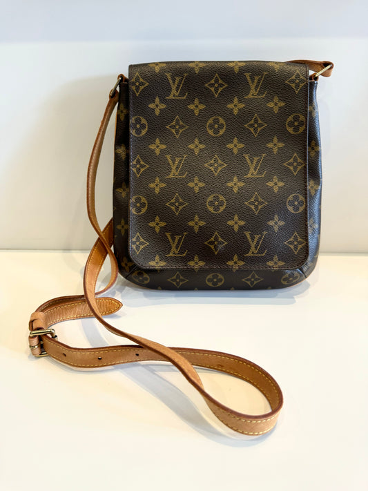 Louis Vuitton Musette Salsa PM Long Crossbody Monogram Canvas