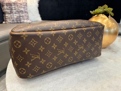 Louis Vuitton LV Hand Bag  Deauville Brown Monogram