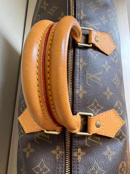 Louis Vuitton LV Speedy 40 Duffle Bag Brown Monogram Canvas