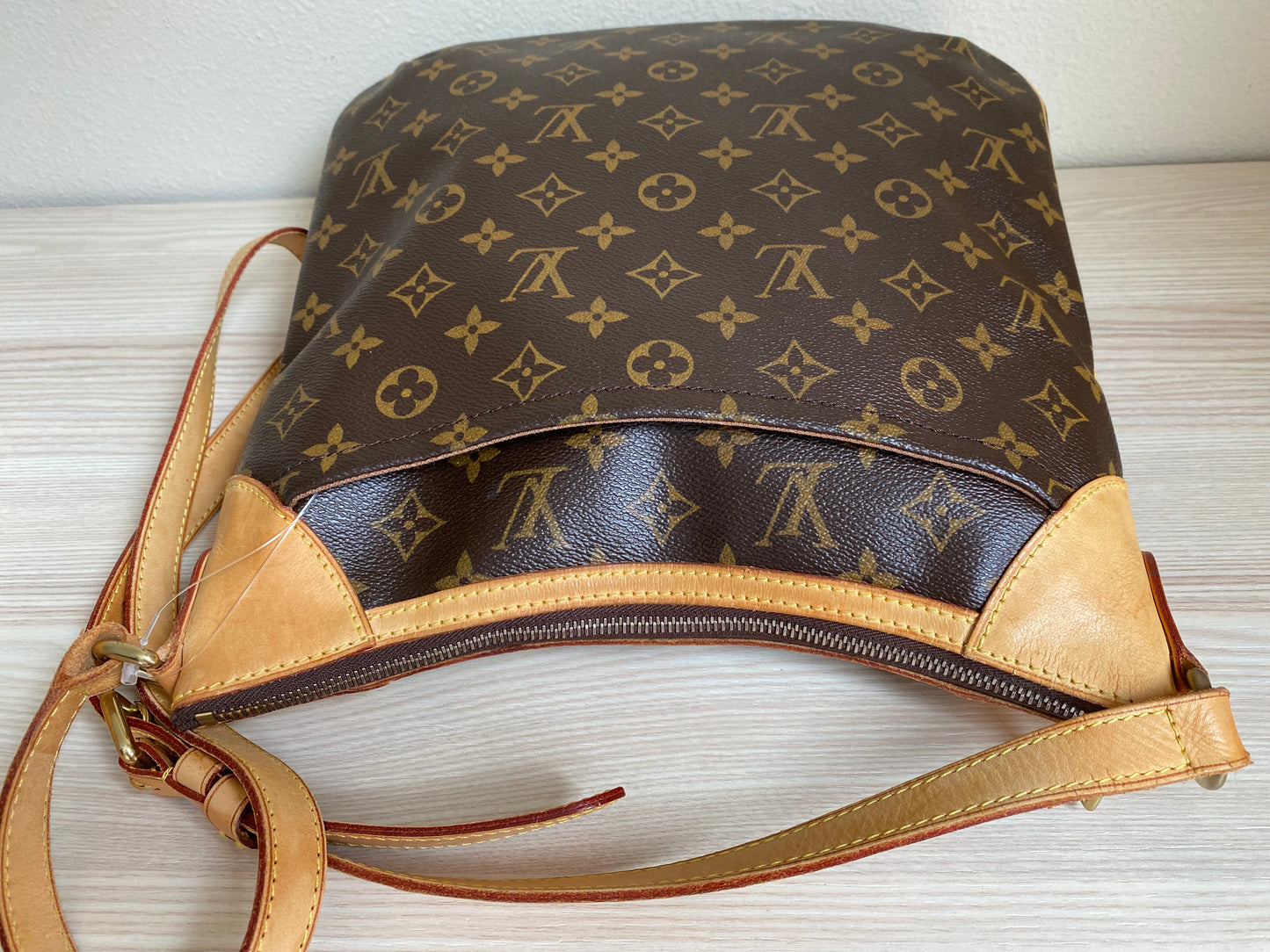 Louis Vuitton Odeon Shoulder Bag PM Brown Canvas